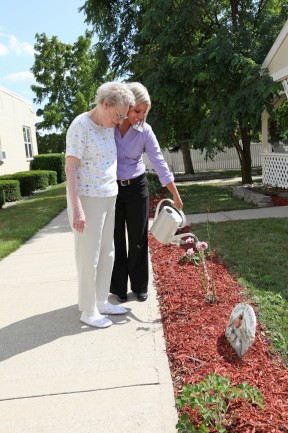 The Laurels of Fulton: Courtyard